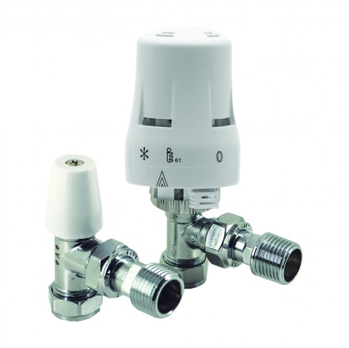 White Angled TRV & Lockshield Pack